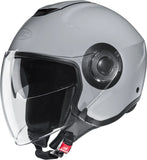 Urban Motorcycle Helmet Hjc I40N Advanced Polycarbonate Grey Size 11 Xxl