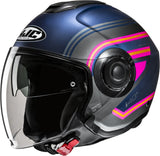 Urban Motorcycle Helmet Hjc I40N Advanced Polycarbonate Mc28Sf Linia Size 06 Xs