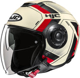 Urban Motorcycle Helmet Hjc I40N Advanced Polycarbonate Mc1 Velu Size 06 Xs
