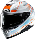 Full-Face Motorcycle Helmet Hjc I71 Advanced Polycarbonate Mc27 Iorix Size 08 M