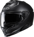 Full-Face Motorcycle Helmet Hjc I71 Advanced Polycarbonate Semi Flat Black Size 06 Xs