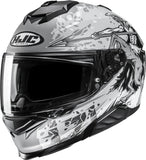 Full-Face Motorcycle Helmet Hjc I71 Advanced Polycarbonate Mc10Sf Taurus Size 08 M