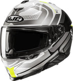 Full-Face Motorcycle Helmet Hjc I71 Advanced Polycarbonate Mc3H Viz Size 10 Xl