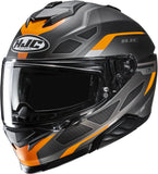 Full-Face Motorcycle Helmet Hjc I71 Advanced Polycarbonate Mc7Sf Zest Size 09 L