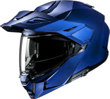 Flip-Up Motorcycle Helmet Hjc I80 Advanced Polycarbonate Semi Flat Metallic Blue Size 11 Xxl