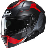 Flip-Up Motorcycle Helmet Hjc I91 Advanced Polycarbonate Composite Mc1Sf Carst Size 07 S
