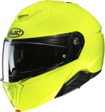Flip-Up Motorcycle Helmet Hjc I91 Advanced Polycarbonate Composite Fluorescent Green Size 10 Xl