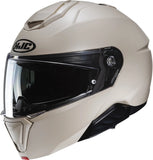 Flip-Up Motorcycle Helmet Hjc I91 Advanced Polycarbonate Composite Semi Flat Sand Size 12 Xxxl