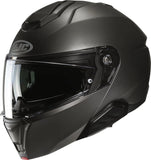Flip-Up Motorcycle Helmet Hjc I91 Advanced Polycarbonate Composite Semi Flat Titanium Size 07 S