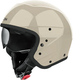 Urban Motorcycle Helmet Airoh J 110 - J1110 Composite Carbon Mocha Glow Gloss Color Size L