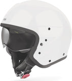 Urban Motorcycle Helmet Airoh J 110 - J114 Composite Carbon Gloss White Color Size M