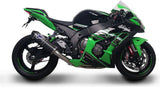 Complete Exhaust System Without Sound Certification Relevance Carbon T Carbon Cap - Termignoni Compatible With Kawasaki Zx-10R (2016-2019)