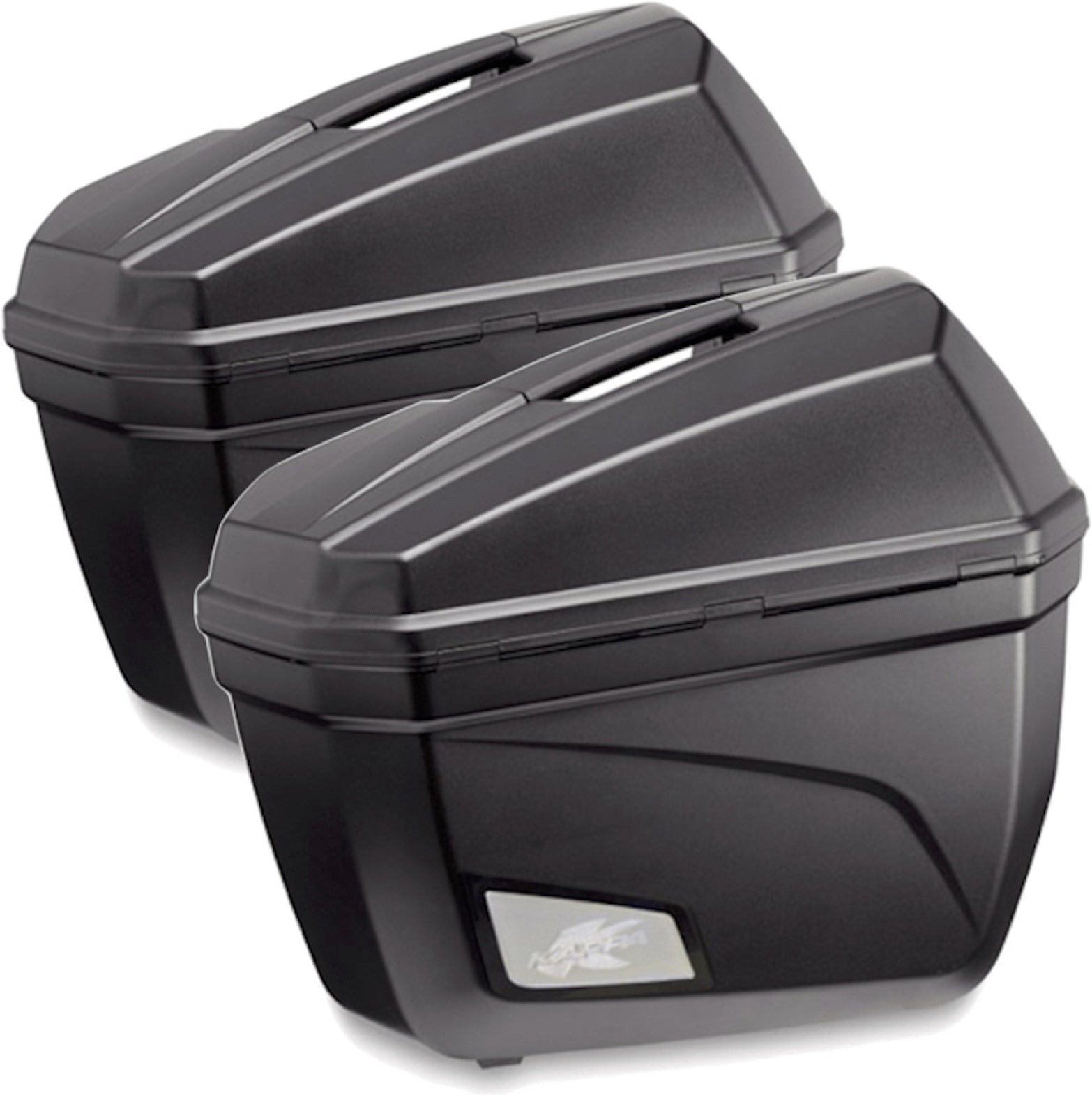 Side-Cases K22N 22 Lt + Side-Case Holder Monokey - Kappa Moto Compatible With Triumph Bonneville T120 (2016-2023)