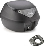 Top Case K29Nt + Rear Rack - Kappa Moto Compatible With Yamaha Tracer 900 - Gt (2018-2020)