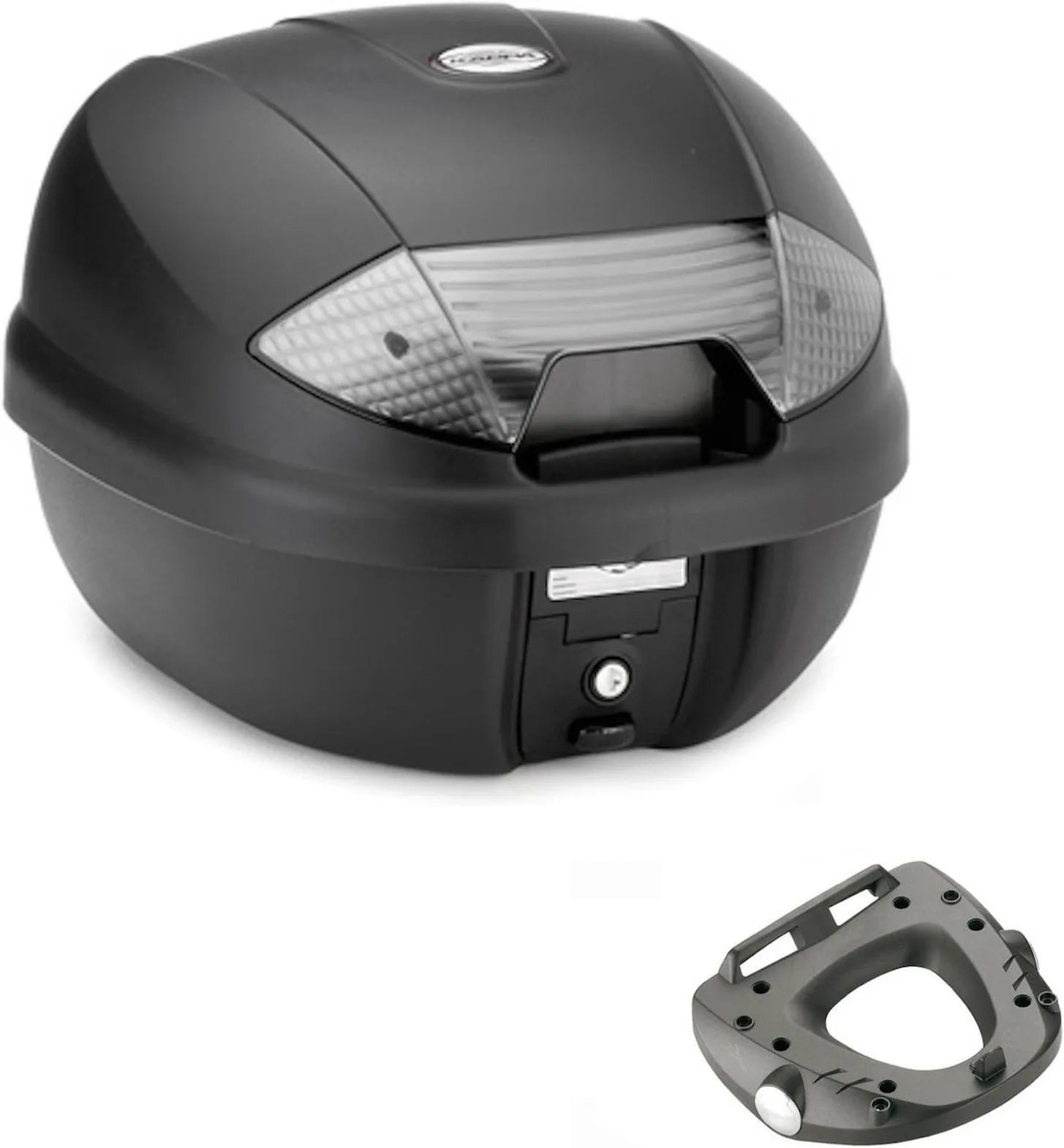 Top Case K30Nt + Rear Rack - Kappa Moto Compatible With Benelli Leoncino 800 Trail (2022-2023)