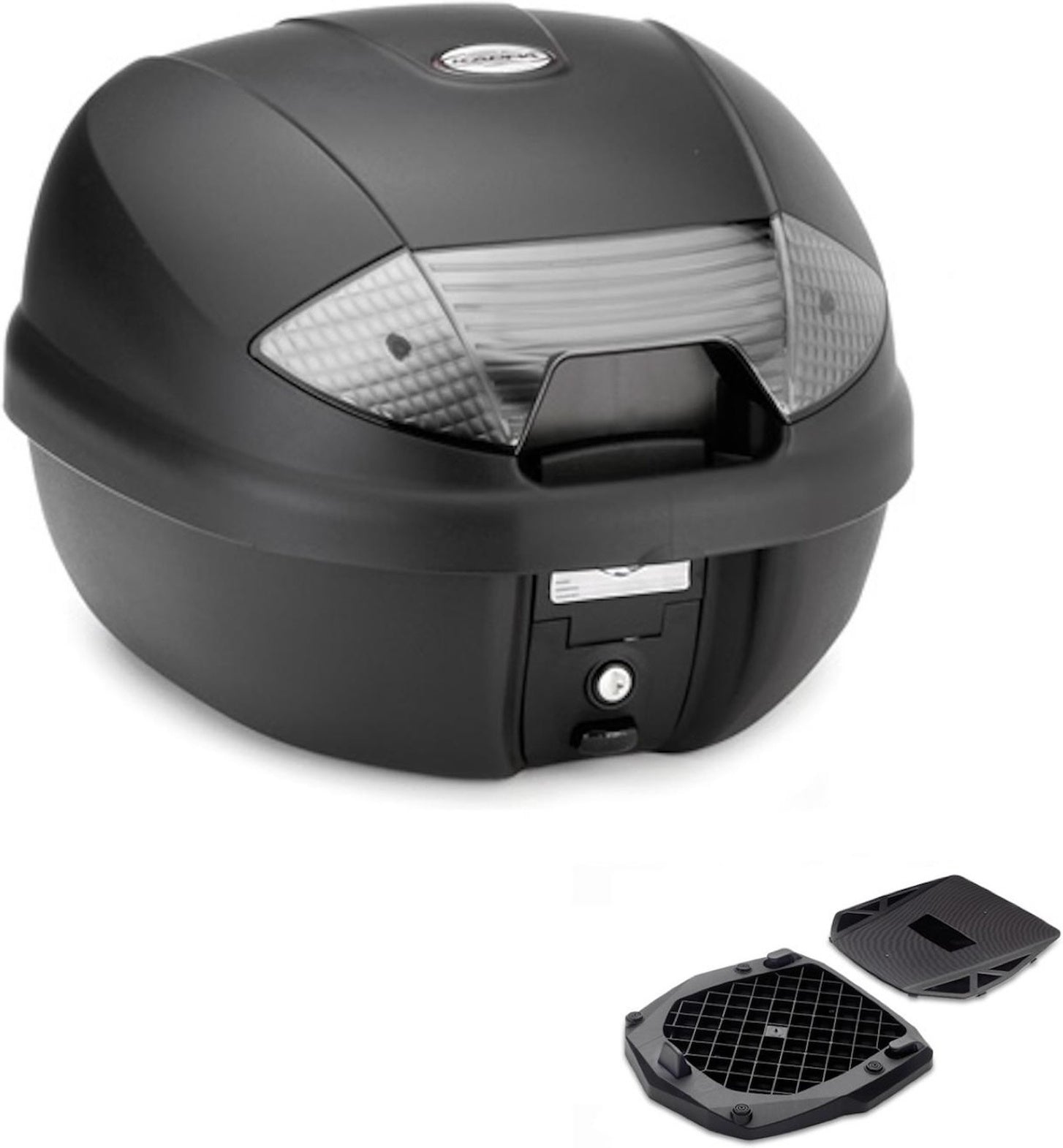 Top Case K30Nt + Rear Rack - Kappa Moto Compatible With Mbk Skyliner 125 - 250 (2014)