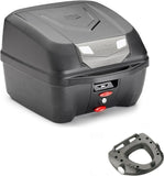 Top Case K320N + Rear Rack Cube - Kappa Moto Compatible With Honda Hornet 600 (2011-2013)