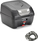 Top Case K320N + Rear Rack Cube - Kappa Moto Compatible With Honda Cbf 500 (2004-2012)