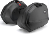 Side-Cases K33N 33 Lt + Side-Case Holder Monokey - Kappa Moto Compatible With Suzuki Gsx 650 F (2008-2014)