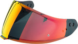 Helmet Visor Exo-1500 Air Carbon Scorpion Exo Kds-F-03 Red Mirror