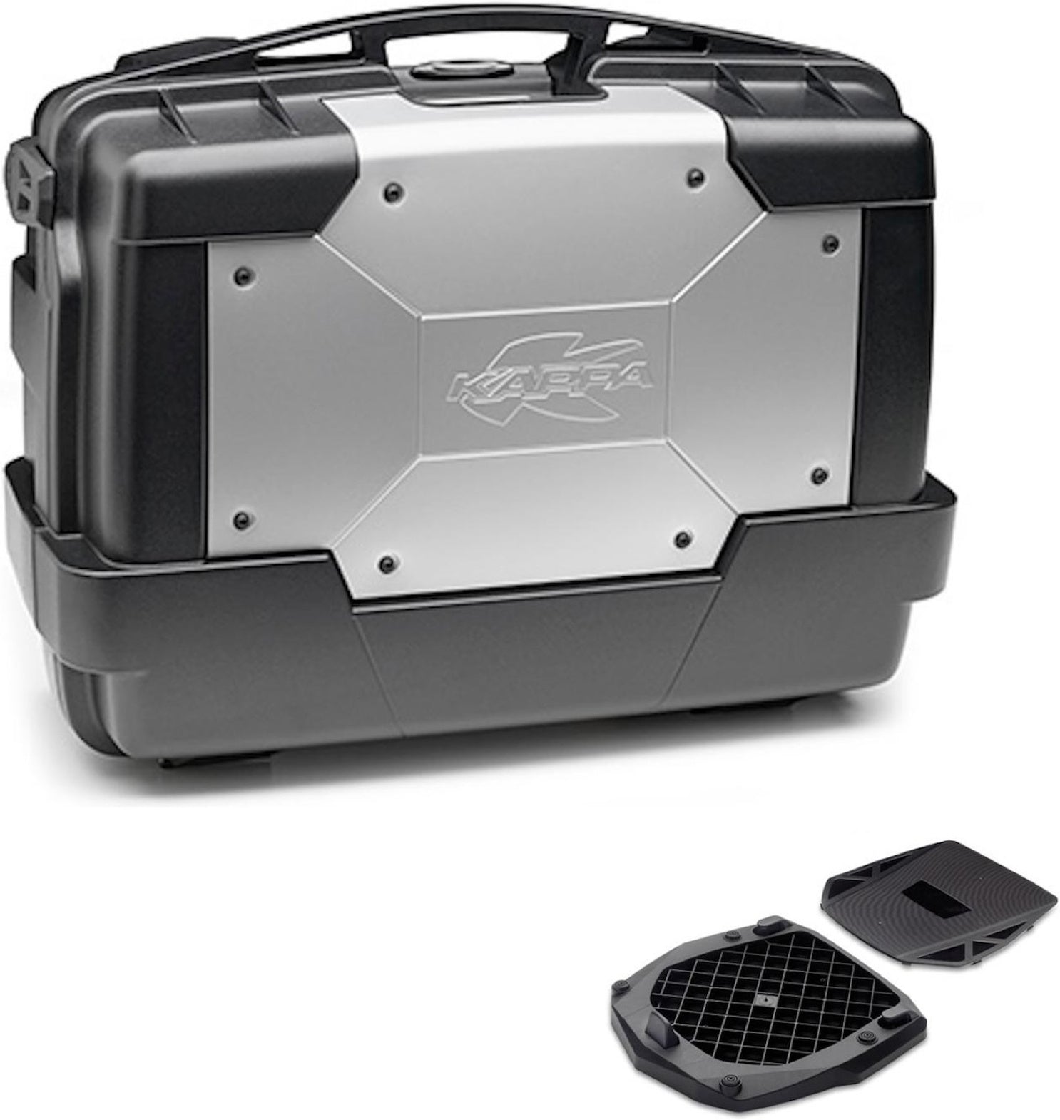 Top Case Kgr33 + Rear Rack Garda - Kappa Moto Compatible With Triumph Bonneville T120 (2016-2023)