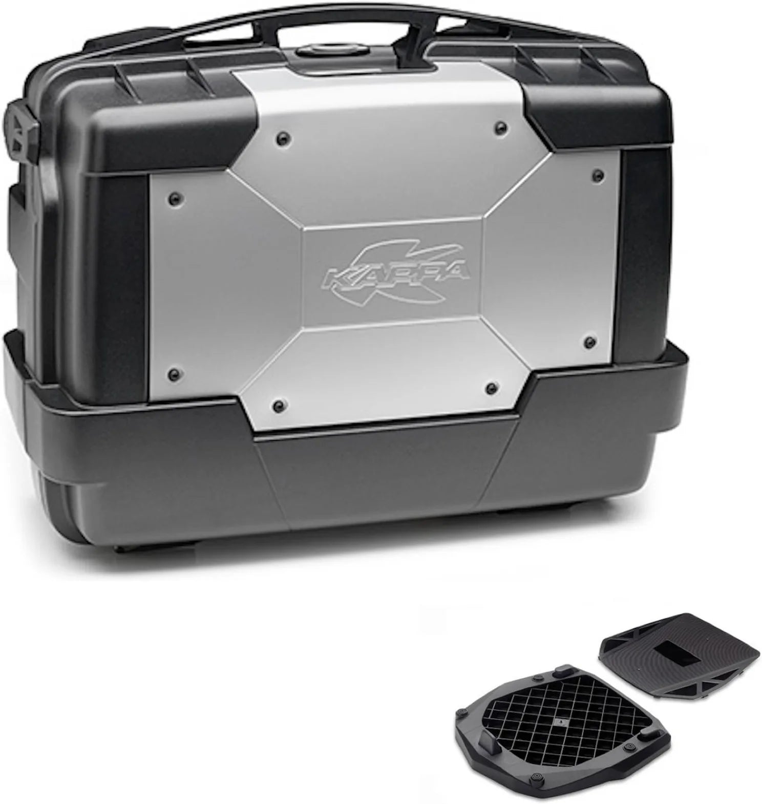 Top Case Kgr33 + Rear Rack Garda - Kappa Moto Compatible With Benelli Trk 502 X (2018-2019)