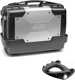 Top Case Kgr33 + Rear Rack Garda - Kappa Moto Compatible With Bmw R 1200 Rs (2015-2018)