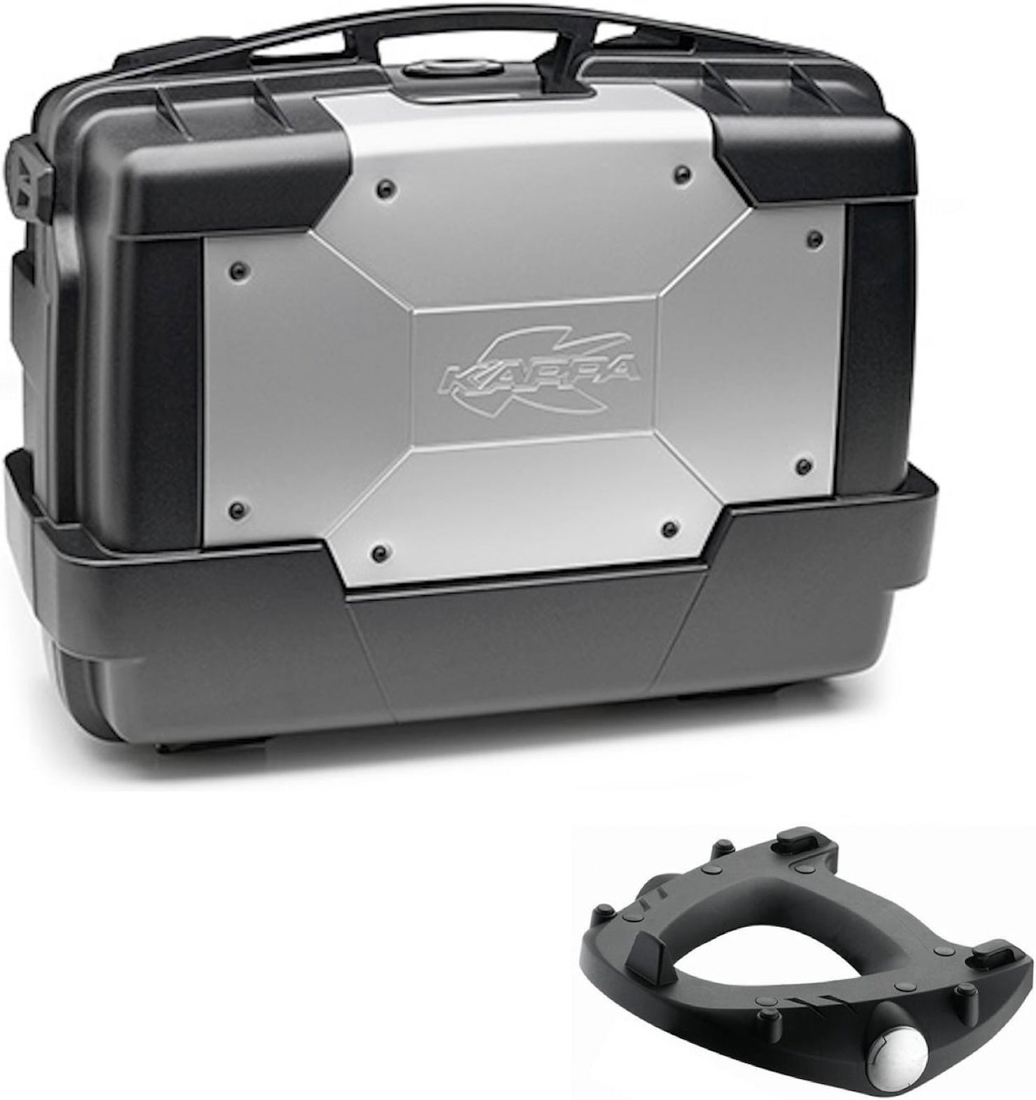 Top Case Kgr33 + Rear Rack Garda - Kappa Moto Compatible With Cfmoto Multiterrain 650 Mt (2021-2023)