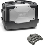Top Case Kgr46 + Rear Rack Garda - Kappa Moto Compatible With Kawasaki Zr 7 750 S (1999-2004)