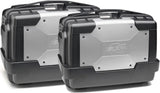 Side-Cases Kgr46Pack2 Garda 46 Lt + Side-Case Holder Monokey - Kappa Moto Compatible With Honda Nc 750 S - Dct (2014-2015)