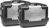 Side-Cases Kgr46Pack2 Garda 46 Lt + Side-Case Holder Monokey - Kappa Moto Compatible With Bmw F 650 Gs (2000-2003)