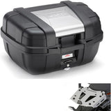 Top Case Kgr52 + Rear Rack Aluminium Garda - Kappa Moto Compatible With Suzuki Dl 1000 V-Strom (2017-2019)