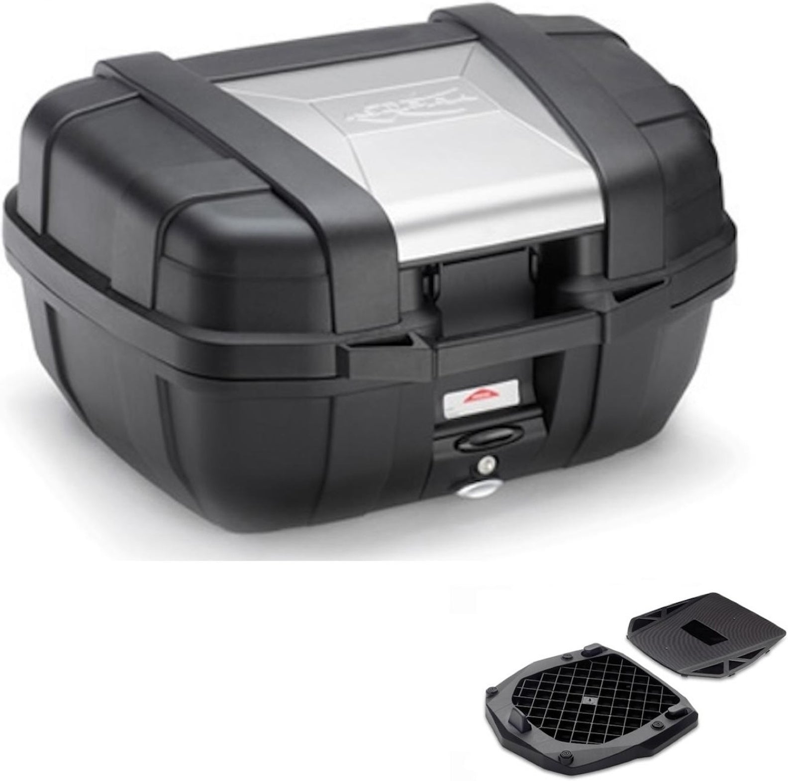 Top Case Kgr52 + Rear Rack Garda - Kappa Moto Compatible With Mbk Skycruiser 125 (2010-2012)