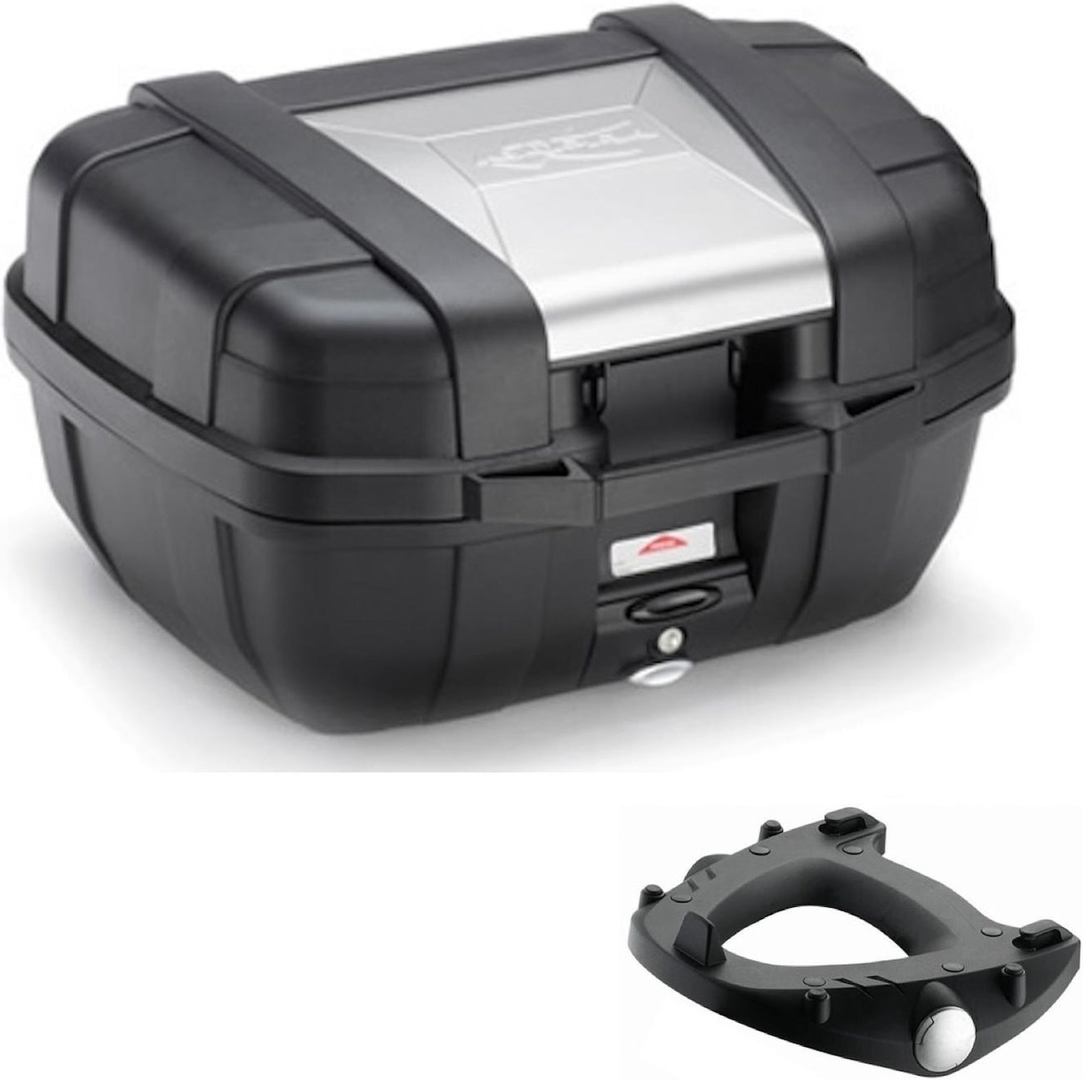 Top Case Kgr52 + Rear Rack Garda - Kappa Moto Compatible With Aprilia Tuareg 660 (2021-2023)