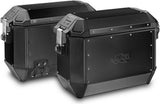 Side-Cases Kms36B K'Mission + Side-Case Holder Aluminium - Kappa Moto Compatible With Honda Cbf 1000 - Abs (2006-2009)