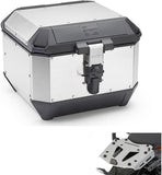 Top Case Kms44A + Rear Rack Aluminium K'Mission Aluminium - Kappa Moto Compatible With Yamaha Fjr 1300 (2013-2020)