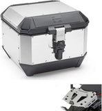 Top Case Kms44A + Rear Rack Aluminium K'Mission Aluminium - Kappa Moto Compatible With Yamaha Xt 1200 Z Super Ténéré (2010-2020)