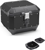 Top Case Kms44B + Rear Rack K'Mission Aluminium - Kappa Moto Compatible With Benelli Leoncino 500 Trail (2017-2023)