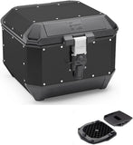 Top Case Kms44B + Rear Rack K'Mission Aluminium - Kappa Moto Compatible With Honda Dominator 650 (1992-1994)