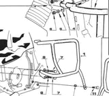 Engine Guard - Kappa Moto Compatible With Honda Africa Twin 750 (1990-1992)