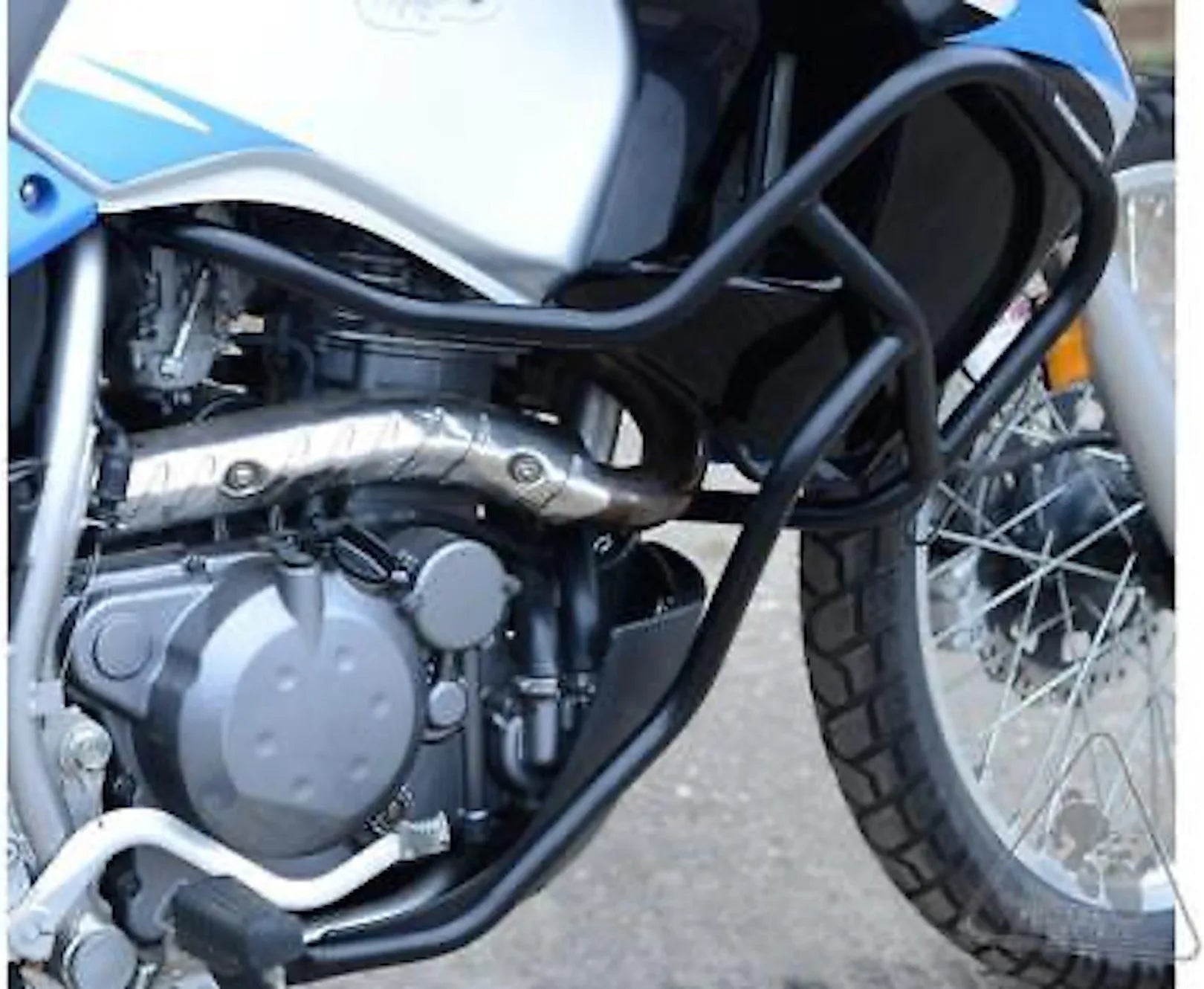 Engine Guard - Kappa Moto Compatible With Kawasaki Klr 650 Enduro (2007-2021)