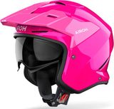 Urban Motorcycle Helmet Airoh Kombakt - Ko54 Thermoplastic Hrt Pink Gloss Color Size S