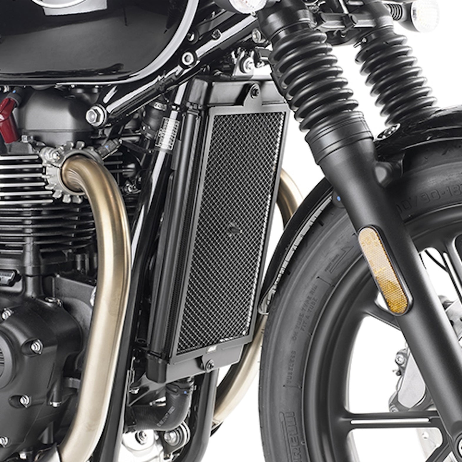 Cover Radiator - Kappa Moto Compatible With Triumph Street Twin 900 (2016-2022)