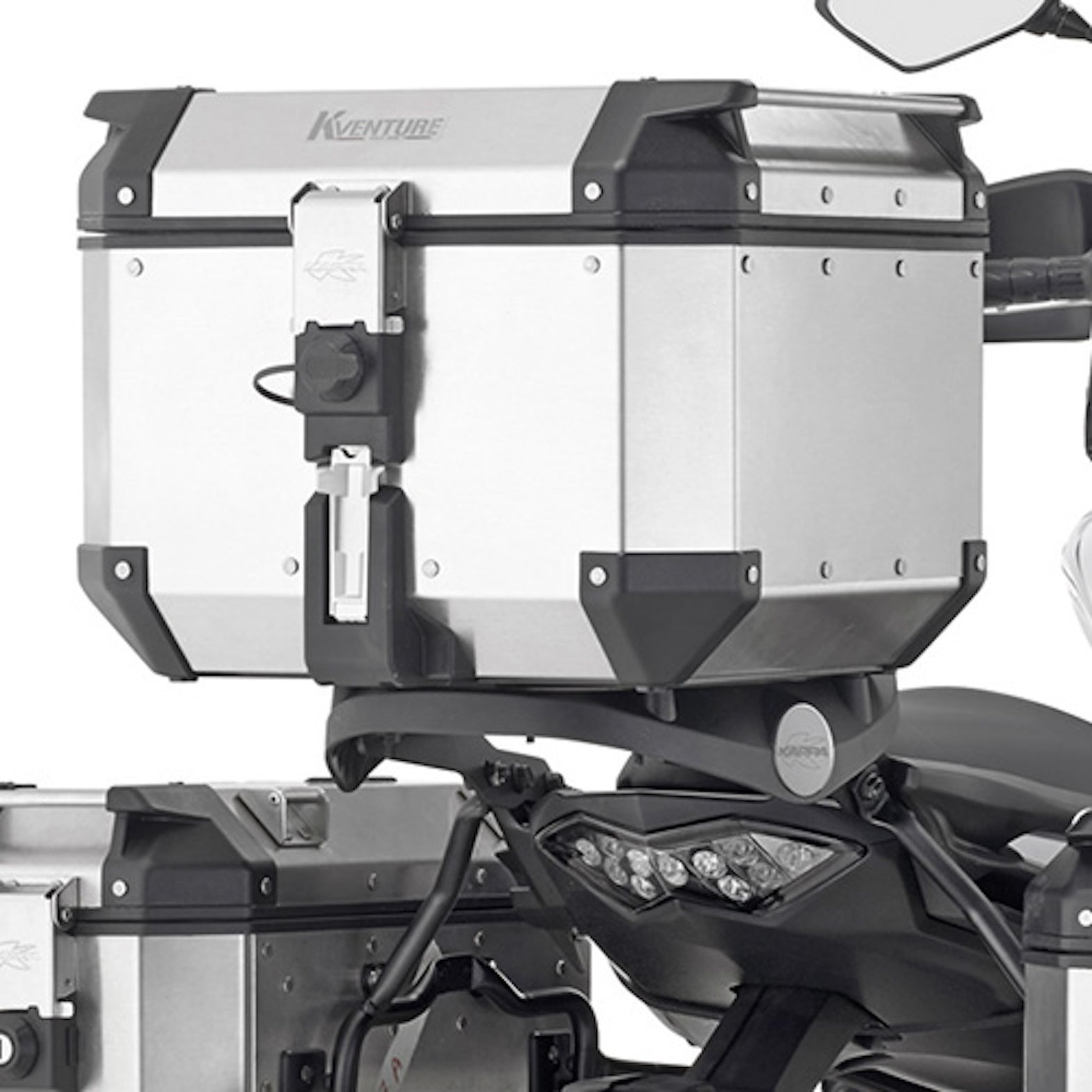 Rear Rack Monokey - Kappa Moto Compatible With Kawasaki Versys 650 (2015-2021)