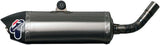Exhaust Tip Without Sound Certification Titanium Carbon Cap - Termignoni Compatible With Ktm 250 2T (2017-2018)