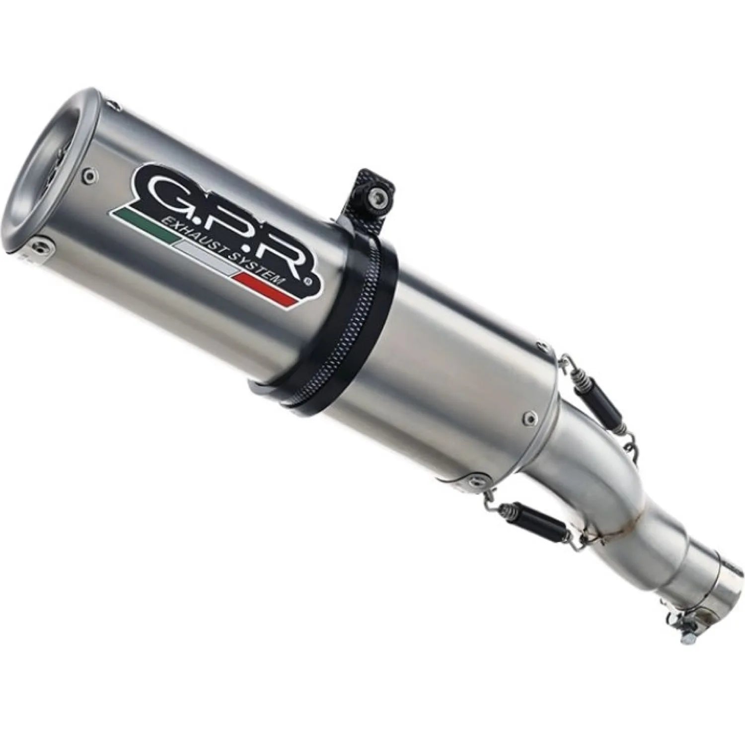 Complete Exhaust System Without Catalytic Converter And Without Sound Certification M3 Stainless Steel - Gpr Compatible With Yamaha Mt-07 (2017-2020)