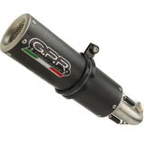 Complete Exhaust System Without Catalytic Converter And Without Sound Certification M3 Black Titanium - Gpr Compatible With Aprilia Rs 660 (2021-2024)