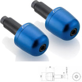 Couple Bar-End Plugs Ma302U - Rizoma Compatible With Yamaha Mt-10 (2016-2020)