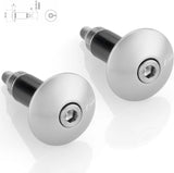 Couple Bar-End Plugs Ma531A - Rizoma Compatible With Ducati Monster S2 R (2004-2007)