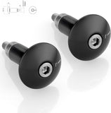 Couple Bar-End Plugs Ma531B - Rizoma Compatible With Ducati Scrambler 800 Café Racer (2017-2019)